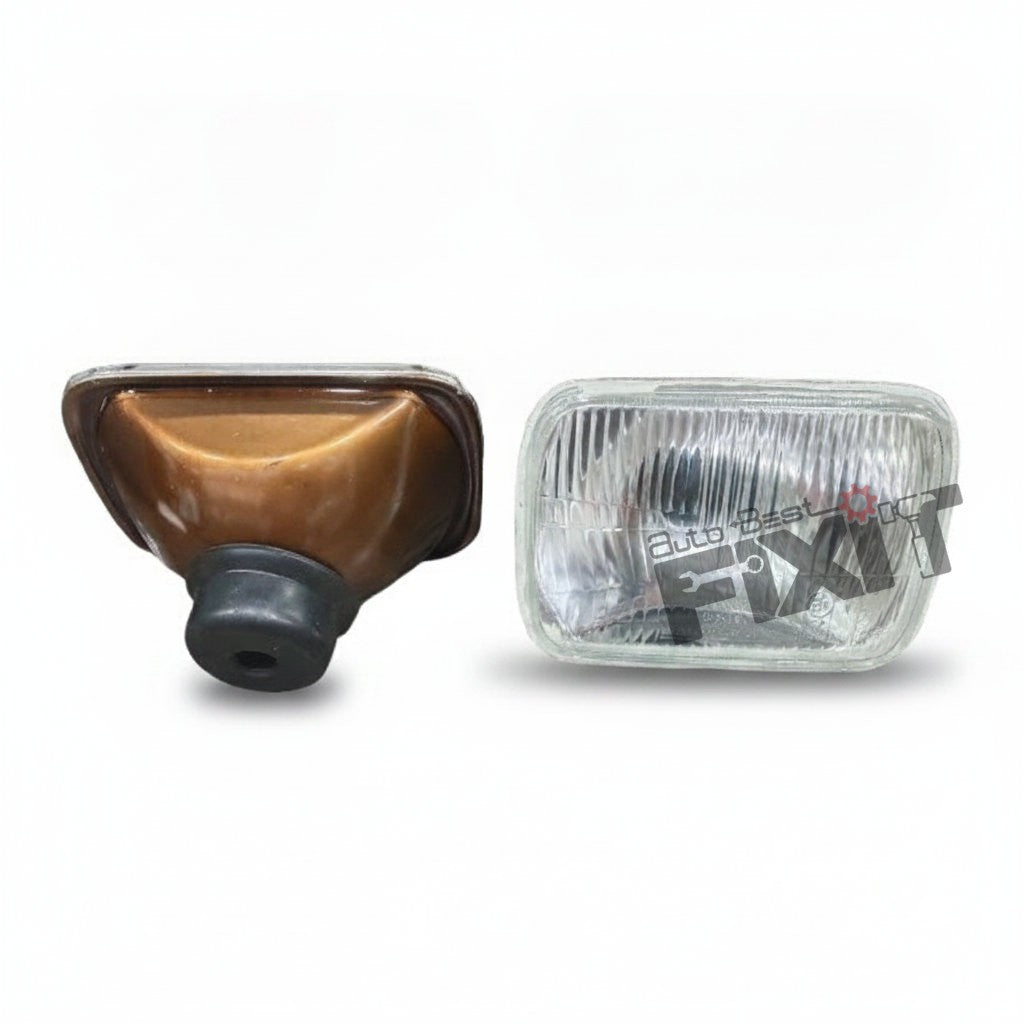 LUMAX HEADLAMP ASSEMBLY LEFT/RIGHT-800 2ND GEN TYPE 1 0.8L 1986-1997 PTL Compatible with MARUTI 800 Vehicle_3