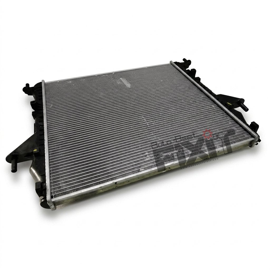 High-performance radiator mustang | mahindra genio dc (2011 replacement for 2016), Genio Sc (2011-2016), Xylo 1st Gen (2009-2012), Xylo 2nd Gen (2012-2014), Xylo 3rd Gen (2014-2020) Diesel showing heavy-duty connector pins and clean unit housing assembly.