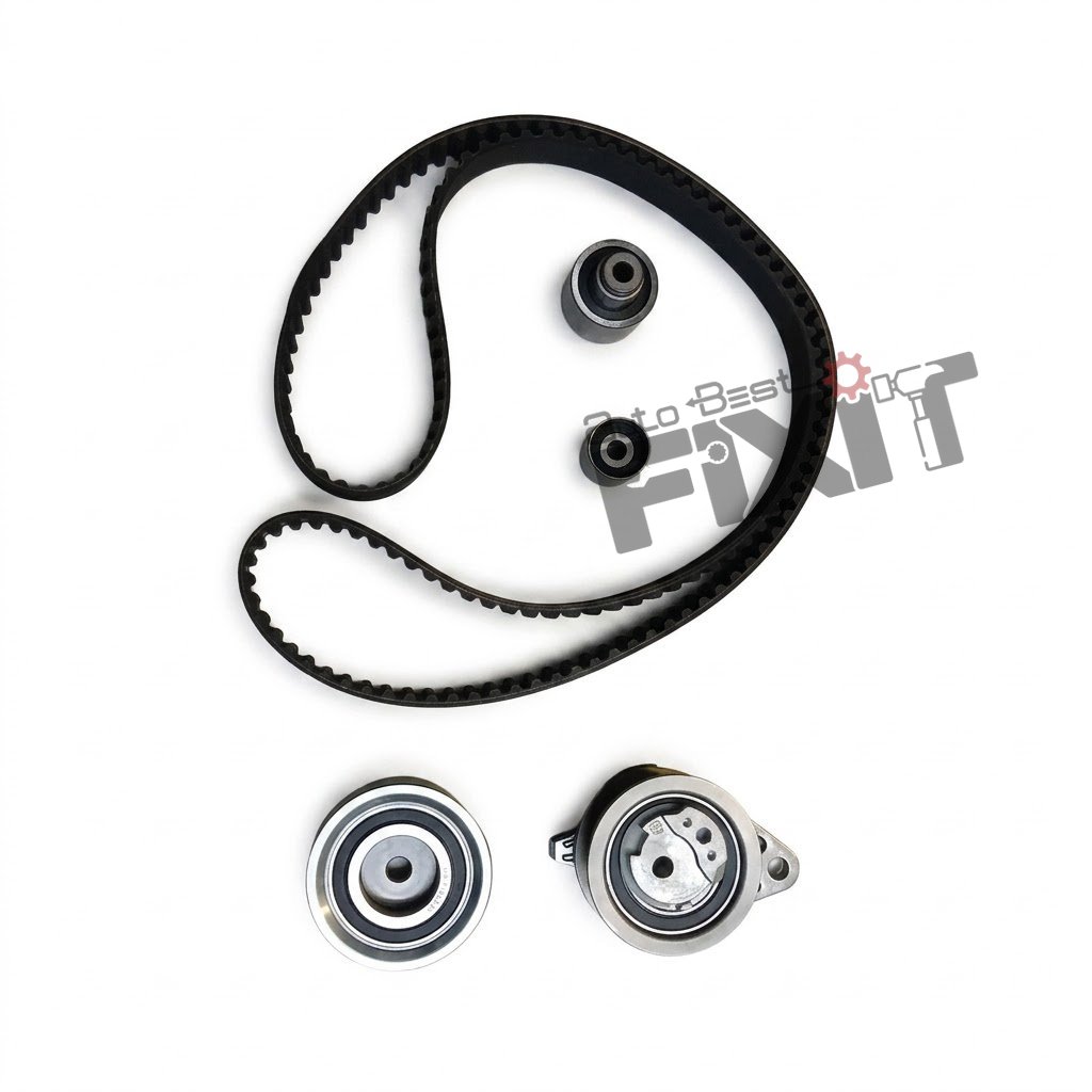 Volkswagen Polo, Cross Polo, Jetta & Passat Timing Belt Kit with Tensioner Roller | 2004–2019 | VAG Genuine