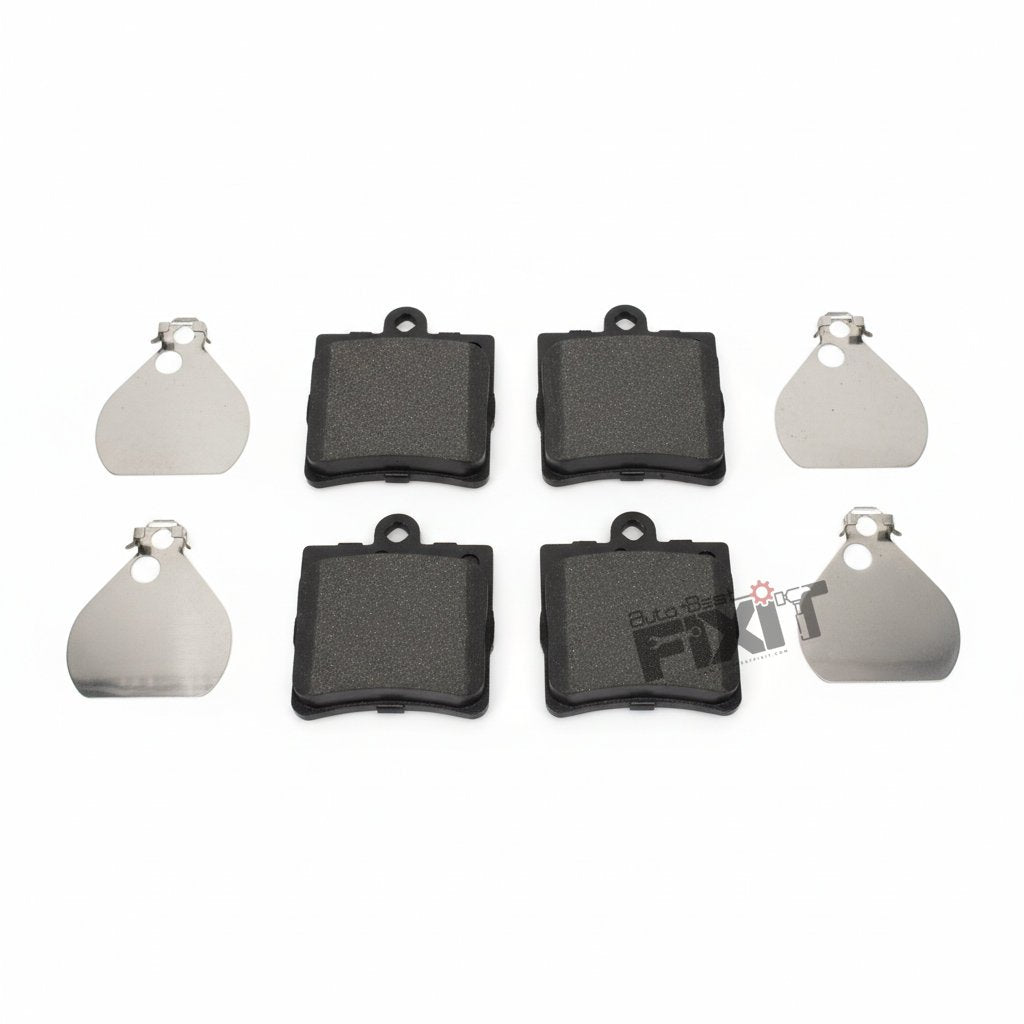 BOSCH REAR BRAKE PAD SET-C-CLASS 2000-2009/SLK (R171) 2004-2012 Compatible with MERCEDES-BENZ C-CLASS (CL203) Vehicle_2