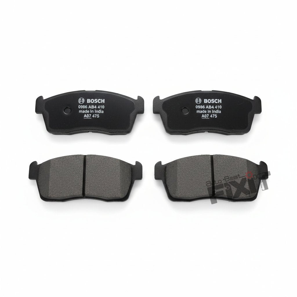 BOSCH FRONT BRAKE PAD SET-GYPSY 1985-2020 Compatible with MARUTI GYPSY Vehicle_1