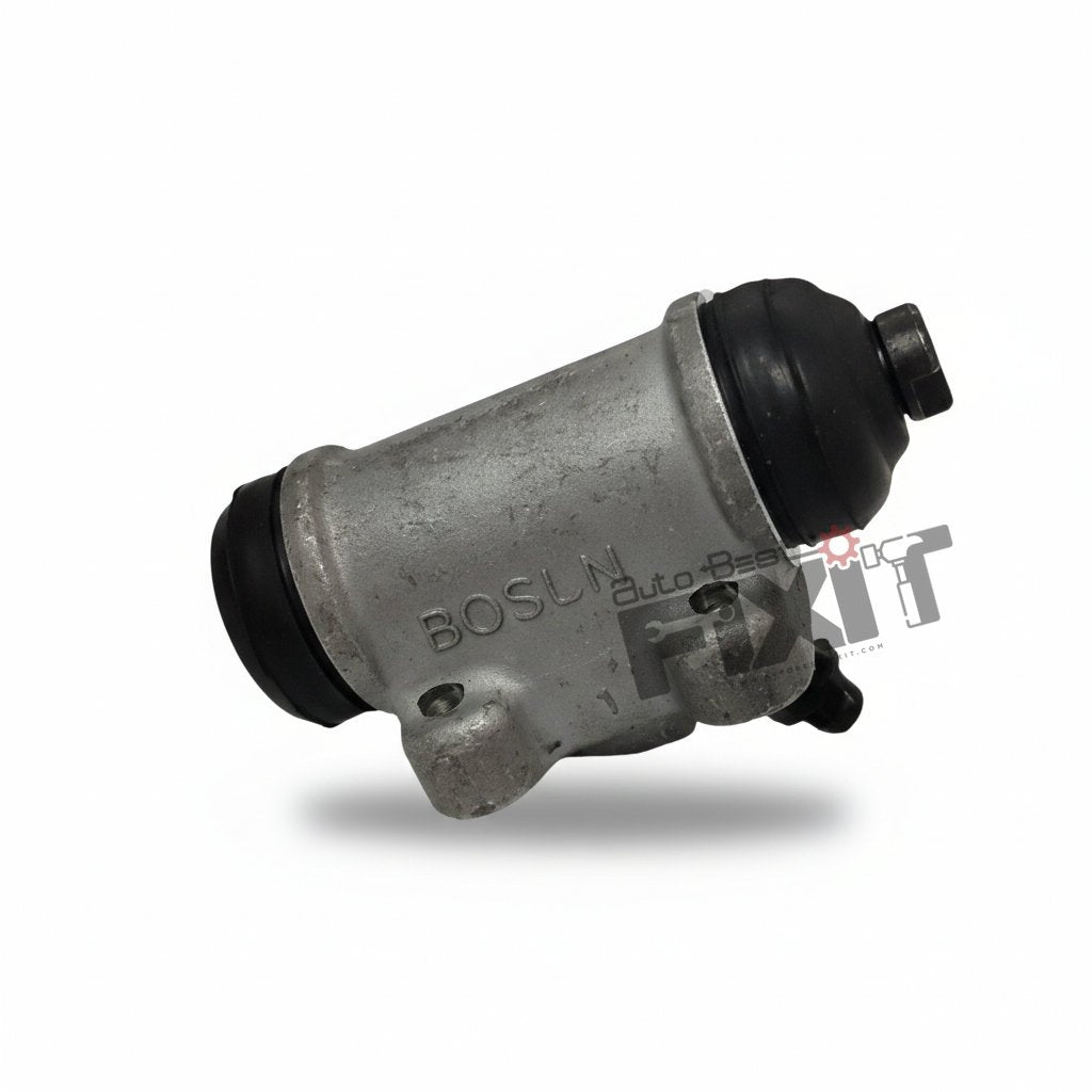 High-performance wheel brake cylinder right replacement for 1000 1990-2001 / Esteem 1994-2009 showing heavy-duty connector pins and clean unit housing assembly.