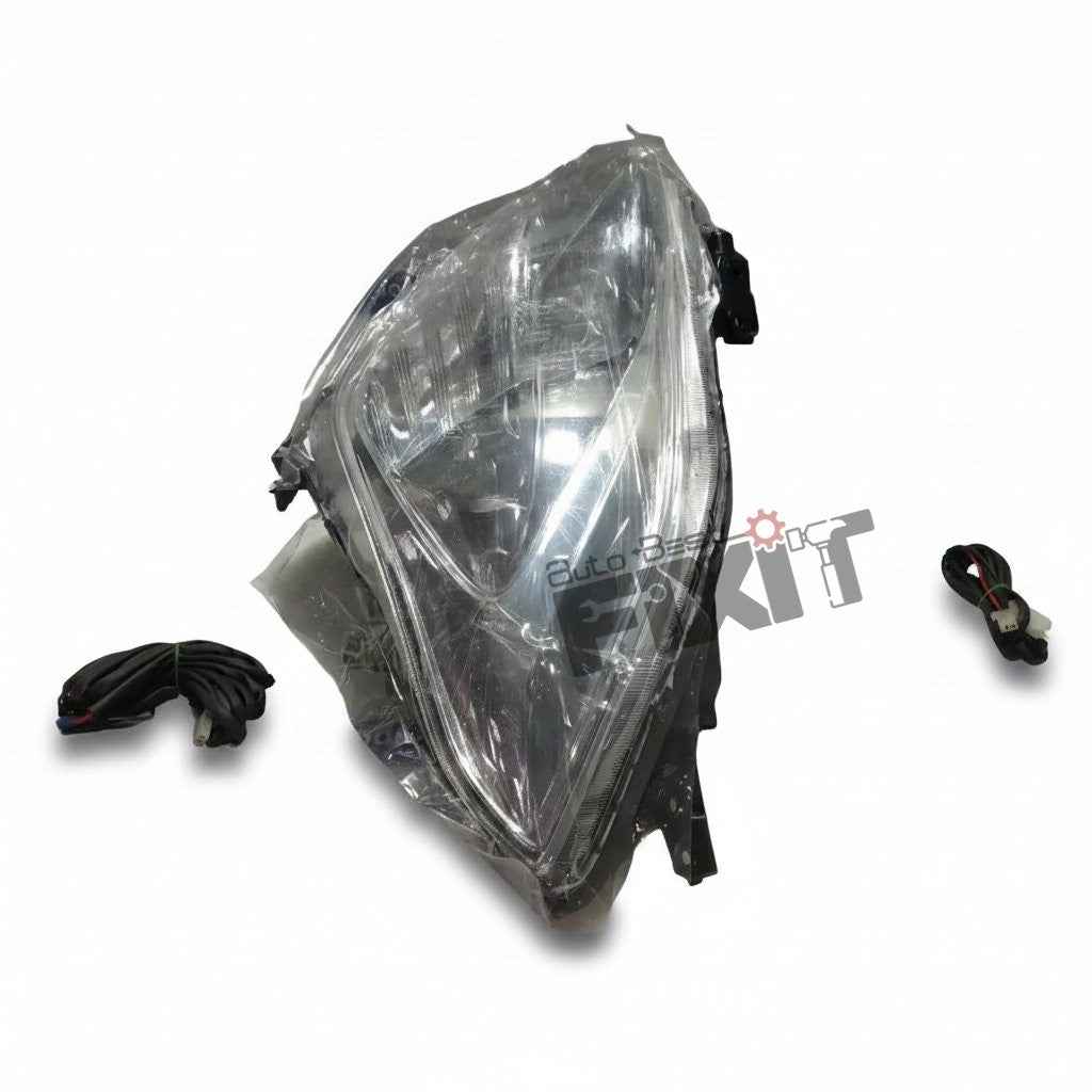 LUMAX HEADLIGHT UNIT SWFT DRL IND 2018 WITH MOTOR LEFT-DZIRE 3RD GEN 2017-NOW PTL Compatible with MARUTI SWIFT Vehicle_2