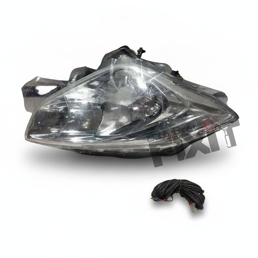 LUMAX HEADLIGHT UNIT SWFT DRL IND 2018 WITH MOTOR RIGHT-DZIRE 3RD GEN 2017-NOW PTL Compatible with MARUTI SWIFT Vehicle