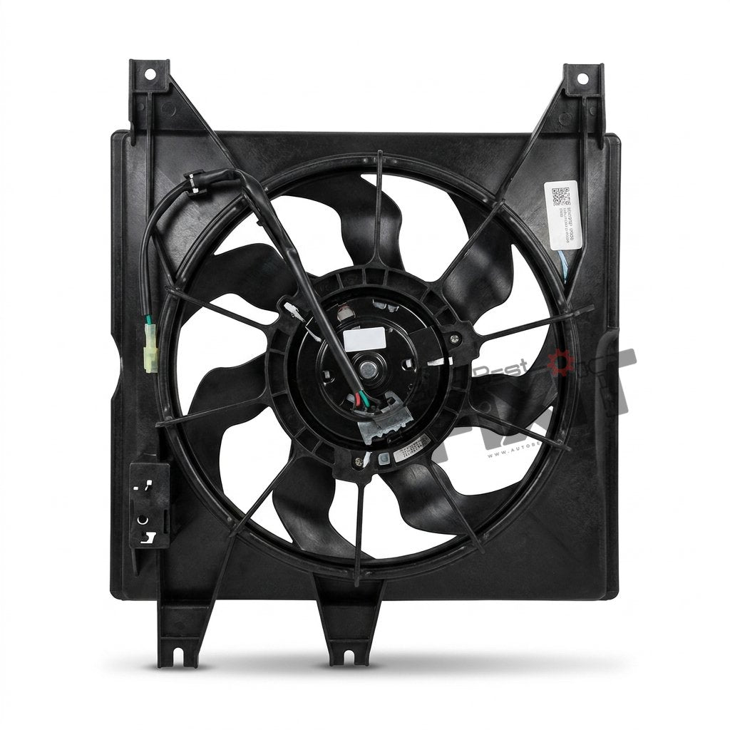 HANON Alto Fan Shroud Assy | Maruti Alto (2000 for MARUTI 2012), WAGON R 1ST GEN 1ST F / L (2003-2006), WAGON R 1ST GEN 2ND F / L (2006-2010), ZEN ESTILO 1ST GEN (2006-2009) PTL