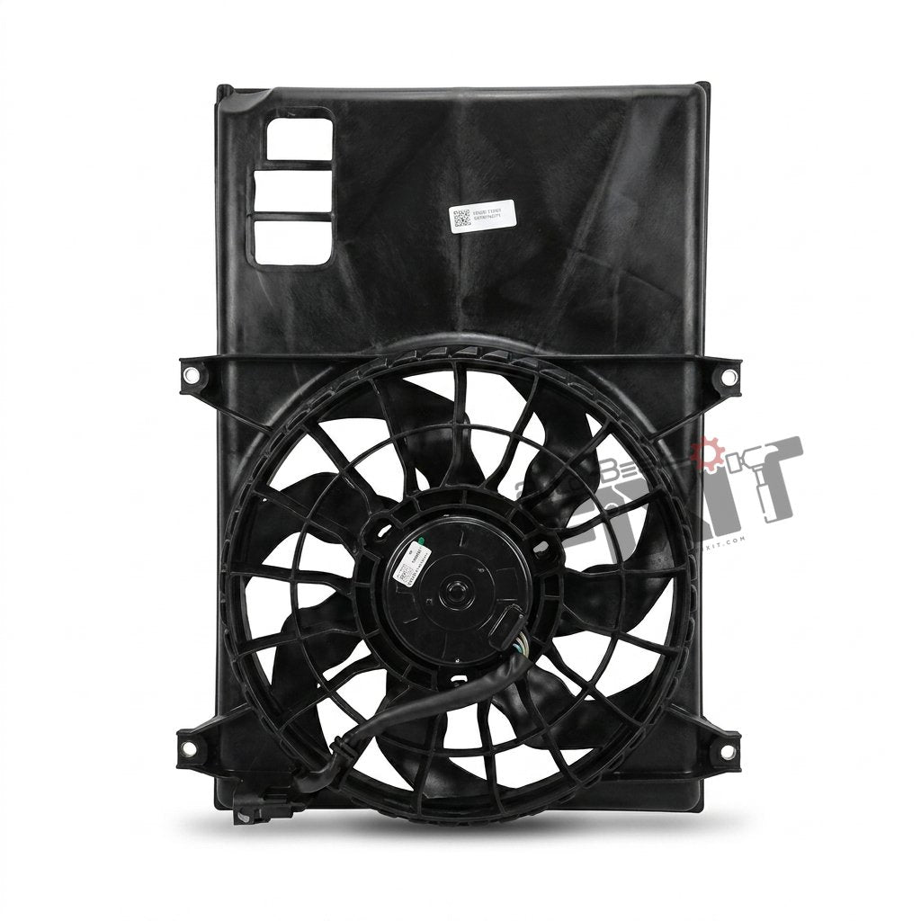 HANON Fan & Shroud | MARUTI SWIFT 1ST GEN (2007-2011), SWIFT DZIRE 1ST GEN (2008-2010) DSL Compatible with MARUTI SWIFT Vehicle