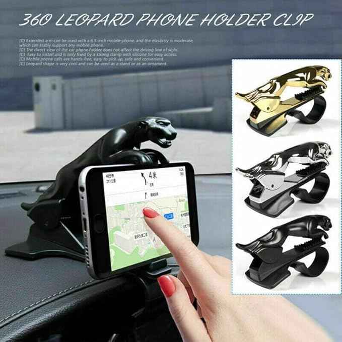 Jaguar Car Mobile Holder for Dashboard