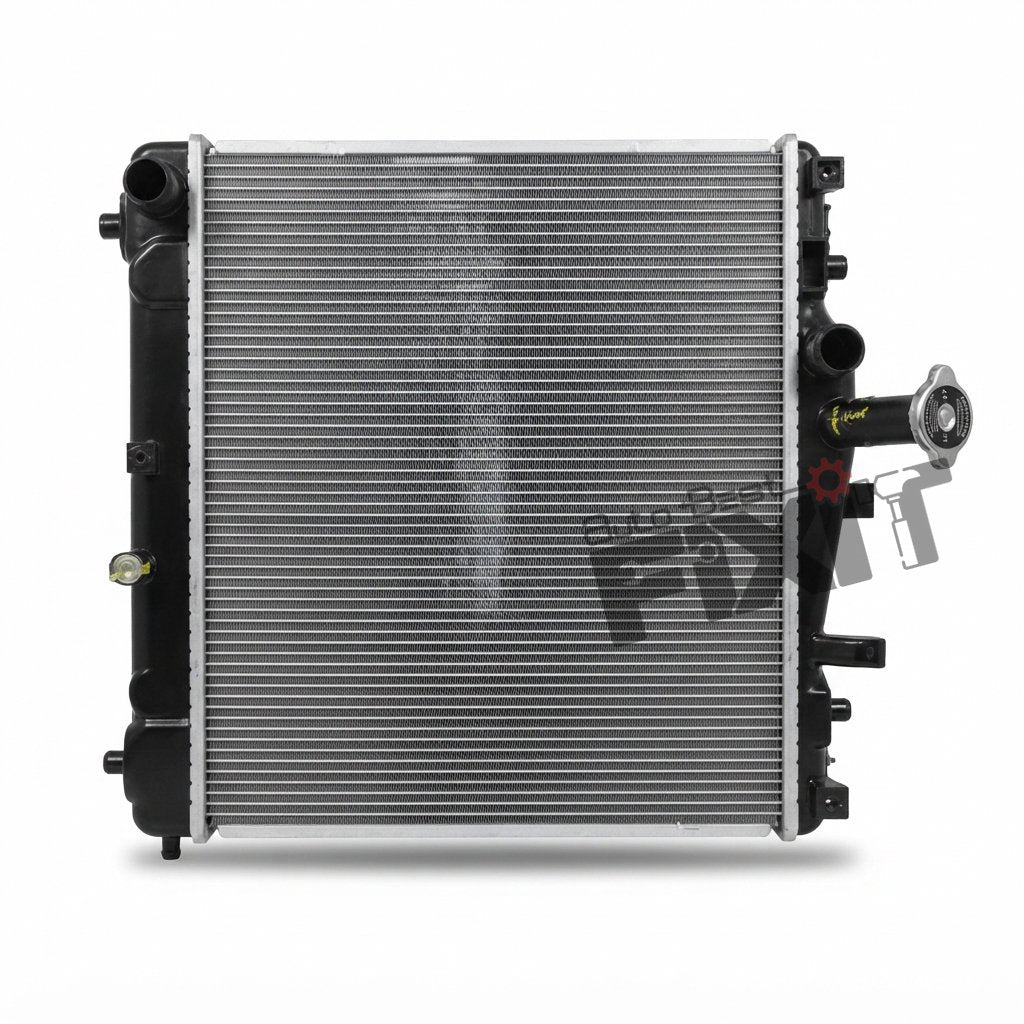HANON RADIATOR ASSY | MARUTI ALTO K10 1ST GEN (2010-2014), WAGON R 2ND GEN (2010-2012), WAGON R 2ND GEN F/L (2012-2018), WAGON R 2ND GEN STINGRAY (2013-2016) PTL Compatible with MARUTI ALTO K10 Vehicle_1