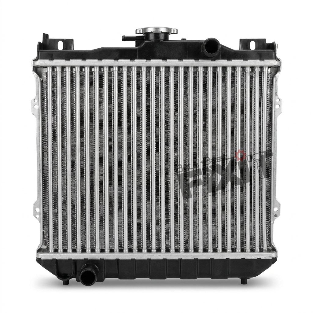 HANON Maruti 800 BRASS Radiator | MARUTI 800 2ND GEN TYPE 2 (2000-2005), 800 2ND GEN TYPE 3 (2005-2014) PTL Compatible with MARUTI 800 TYPE 2 Vehicle