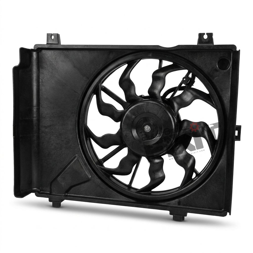 Premium I10 Kappa Fan &Shrpud | Hyundai I10 1St Gen F/L (2010 for 2013) Petrol | OEM Quality | BKS Motors 253800X300