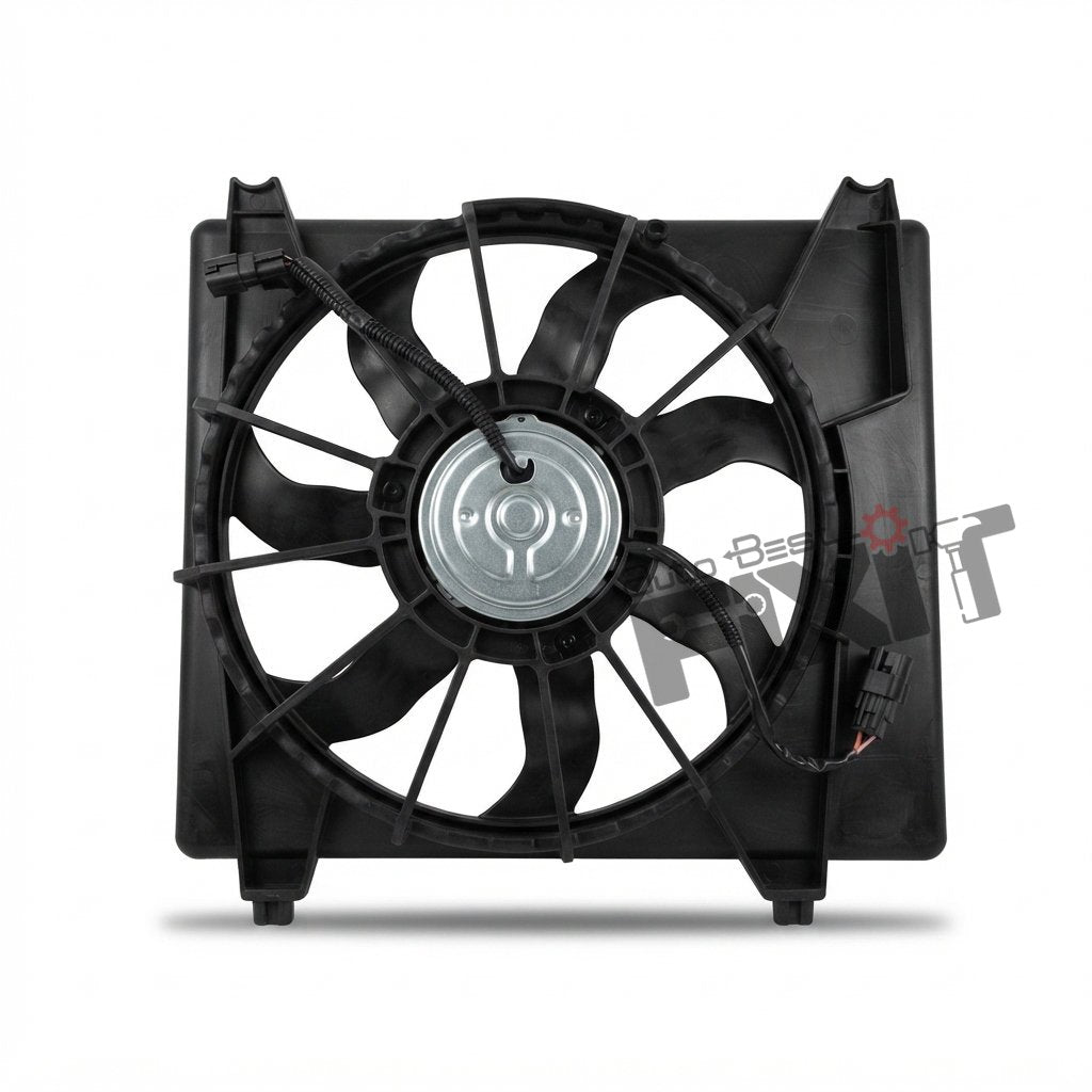 HANON EON RAD FAN &SHROUD | HYUNDAI EON (2011-2019) PTL Compatible with HYUNDAI EON Vehicle_2