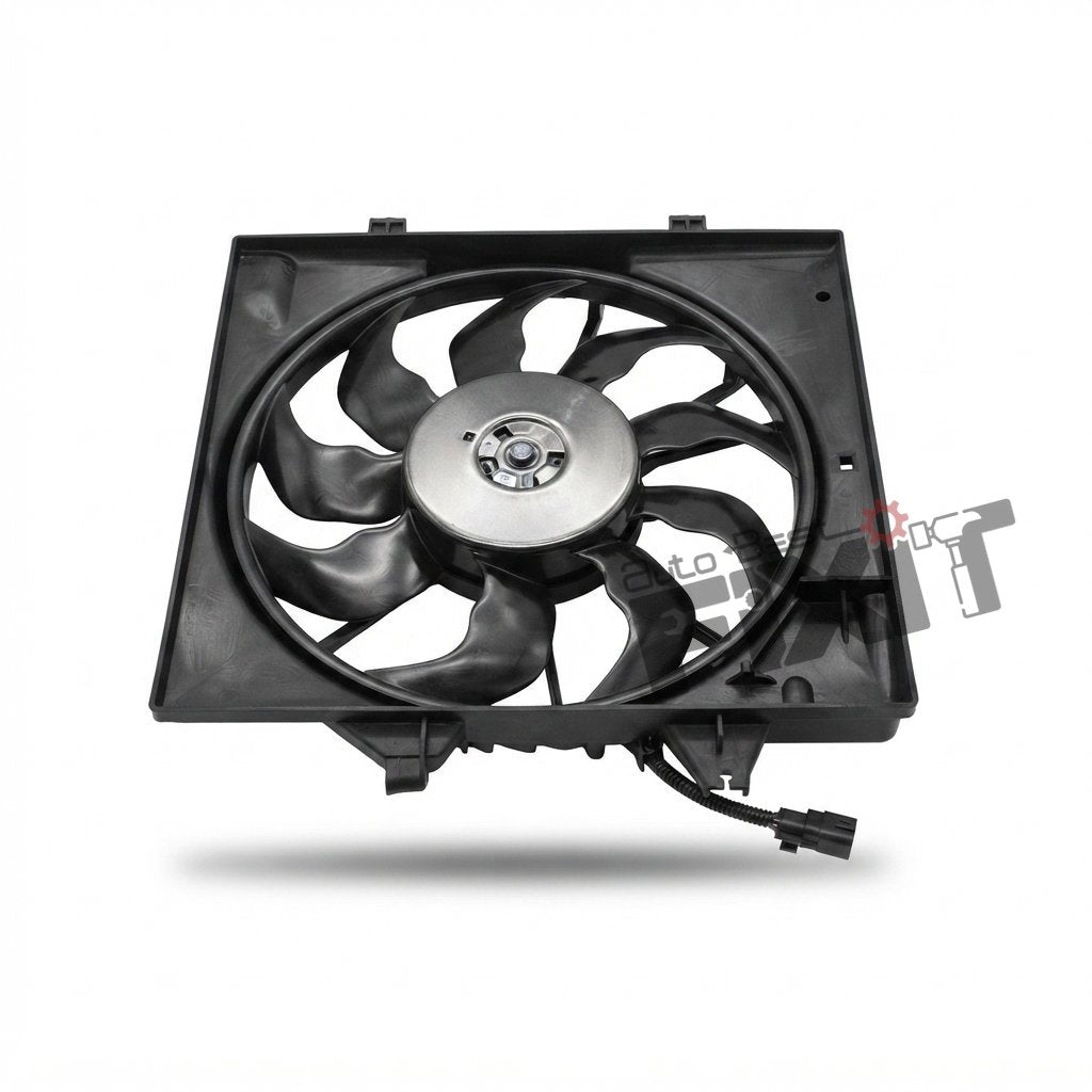 HANON FAN & SHROUD ASSY U2 | HYUNDAI AURA 1ST GEN (2020-2023), GRAND I10 NIOS (2019-2022) DSL Compatible with HYUNDAI AURA Vehicle_2