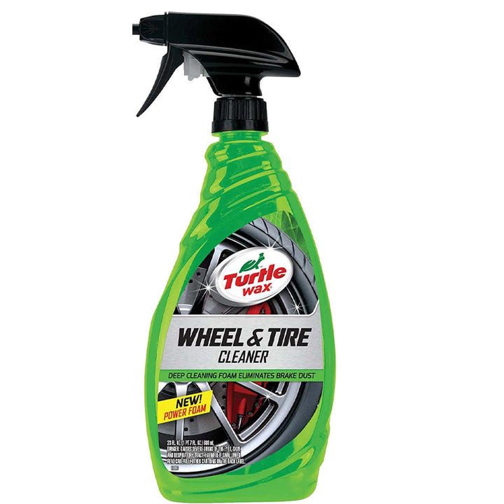 Turtle Wax Wheel & Tyre Cleaner 680 ml | Wheel & Tyre Cleaner Spray for Brake Dust & Grime