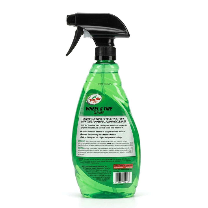 Turtle Wax Wheel & Tyre Cleaner 680 ml | Wheel & Tyre Cleaner Spray for Brake Dust & Grime