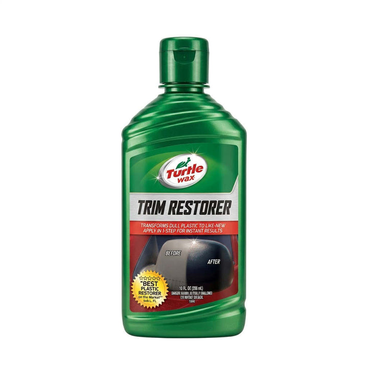 Turtle Wax Trim Restorer 296 ml | Trim Restorer & Protectant for Faded Plastic and Rubber