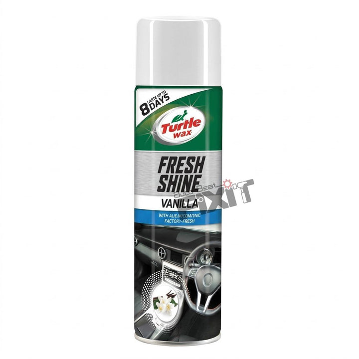 Turtle Wax Fresh Shine Vanilla Dashboard Shiner 500 ml | Dashboard Shiner & Polish for Interior Plastic Shine