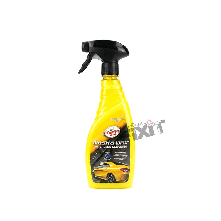 Turtle Wax Hybrid Solutions Waterless Wash & Wax 750 ml | Waterless Car Wash & Wax Spray - No Rinse Cleaning