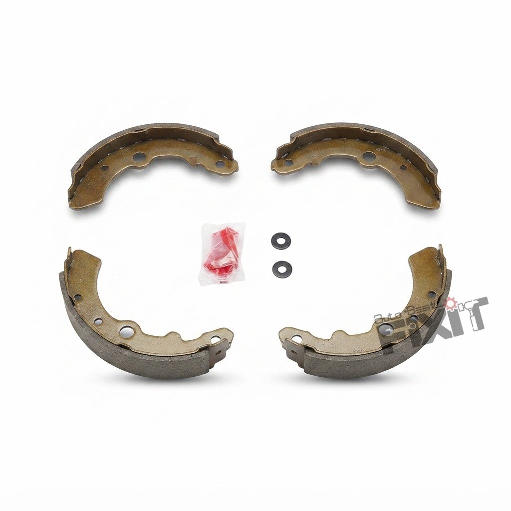 MGP SHOE SET, BRAKE-A-STAR 2008-2013/CELERIO 1ST GEN 2013-2021 Compatible with MARUTI A-STAR Vehicle_2