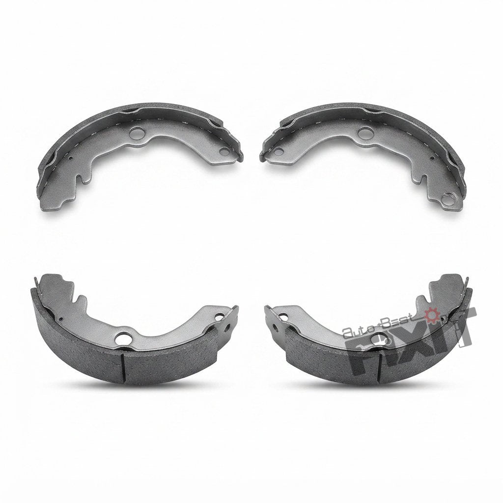 MGP SHOE SET, BRAKE-A-STAR 2008-2013/CELERIO 1ST GEN 2013-2021 Compatible with MARUTI A-STAR Vehicle