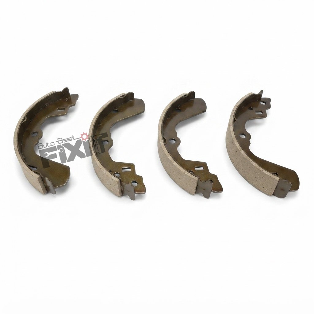 MGP SHOE, BRAKE-1000 1990-2000/ESTEEM 1994-2008 Compatible with MARUTI 1000 Vehicle_1
