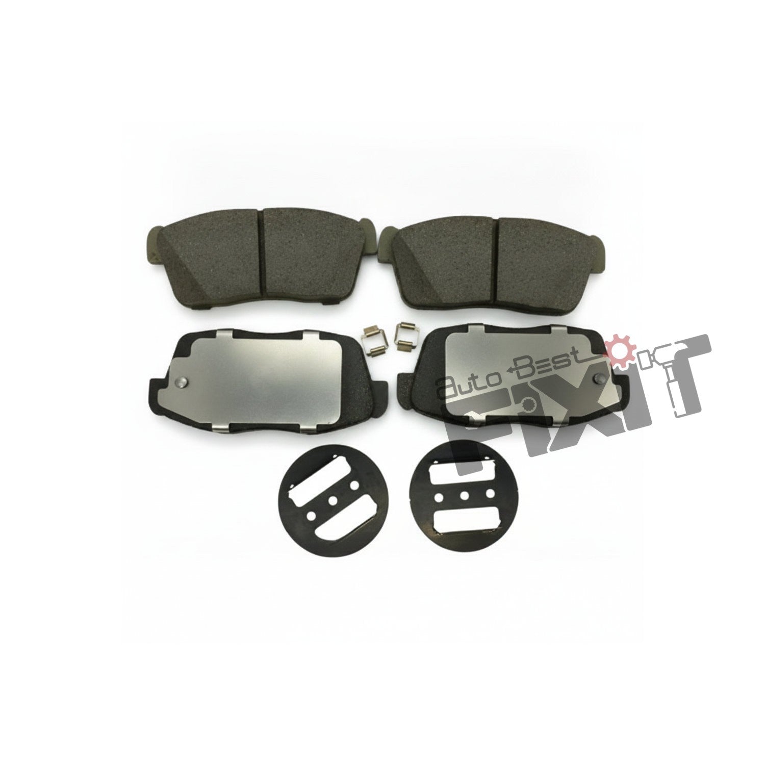 MARUTI SUZUKI PAD SET, DISC BRAKE-A-STAR 2008-2013/EECO 2010-2022/VERSA 2000-2010 Compatible with MARUTI A-STAR Vehicle