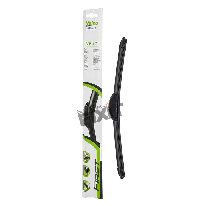 Valeo Flat Wiper Blade 17" / 400 mm – Multi-Car Fit (Maruti, Tata & More)