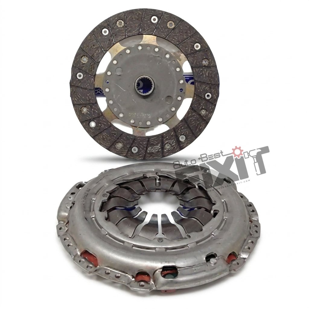 LUK CLUTCH KIT (PRESSURE PLATE + CLUTCH DISC)-DUSTER 1ST GEN 2012-2019/FLUENCE 2011-2017/KICKS 2018-NOW Compatible with NISSAN DUSTER Vehicle