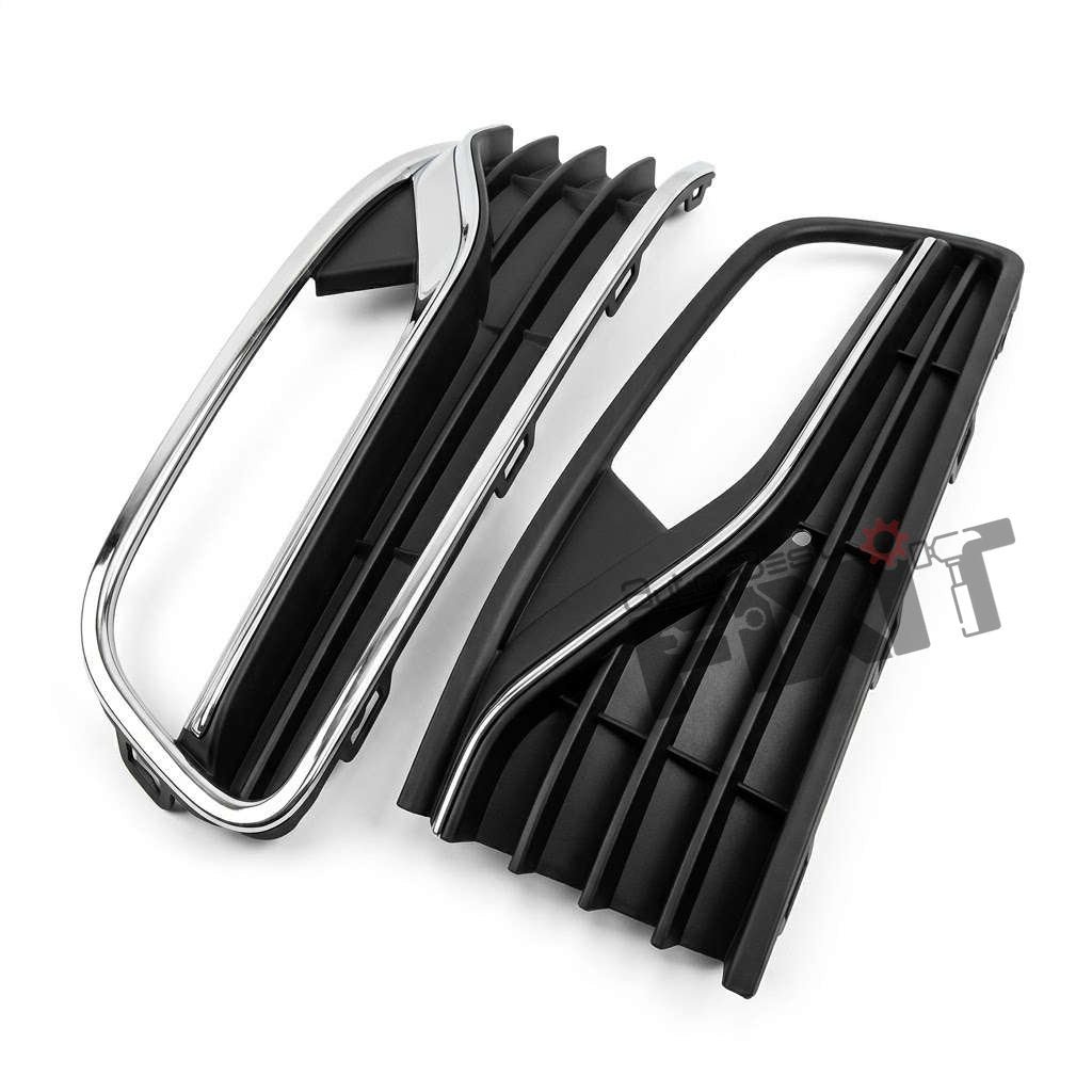 Volkswagen Polo Front Bumper Air Guide Grille Set | 2014–2019 | VAG Genuine