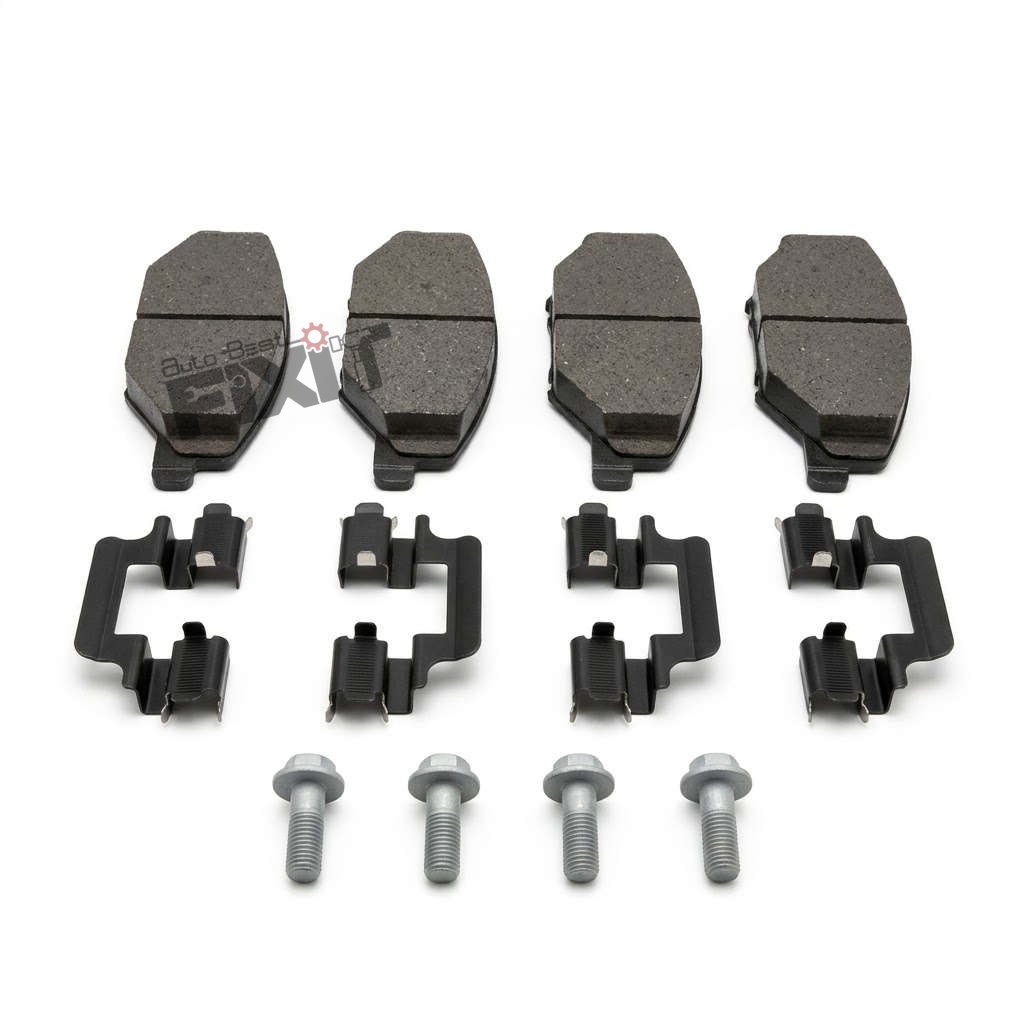 Volkswagen Polo, Ameo & Cross Polo / Skoda Rapid Front Brake Pads Set | 2009–2022 | VAG Genuine