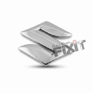 MGP EMBLEM, REAR (CHROME)-ALTO 2012-NOW/WAGON R 2ND GEN 2010-2018/ZEN ESTILO 1ST GEN 2006-2013 Compatible with MARUTI ALTO 800 Vehicle