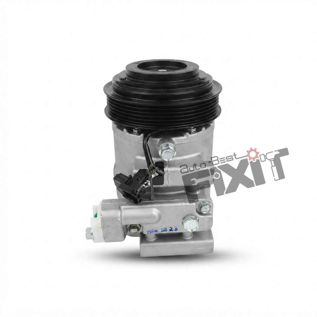 MOBIS (HYUNDAI, KIA) COMPRESSOR ASSY-I20 1ST GEN 1.2L 2008-2014 PTL Compatible Vehicle - Close-Up Detail