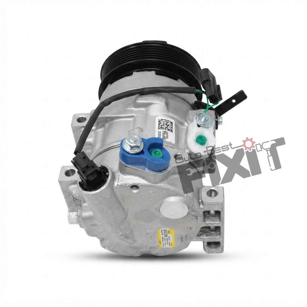 MOBIS (HYUNDAI, KIA) COMPRESSOR ASSY-VERNA 2017-NOW Compatible Vehicle - Close-Up Detail
