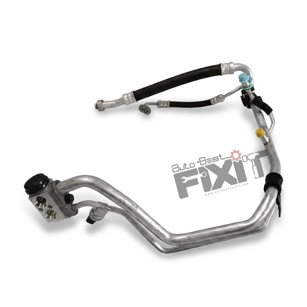 High-performance ha liq tube & suction assy | hyundai eon (2011 replacement for 2019) Petrol showing heavy-duty connector pins and clean unit housing assembly.