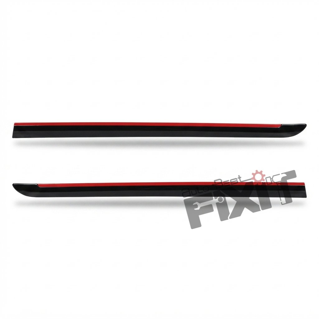 MGP BODY SIDE MOULDING - RED INSERT-SWIFT 4TH GEN 2024-NOW Compatible with MARUTI SWIFT Vehicle_1