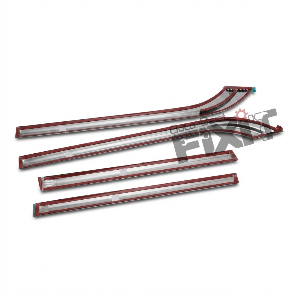MGP CHROME BODY SIDE MOLDING-VITARA BREZZA 1ST GEN 2016-2020 Compatible with MARUTI VITARA BREZZA Vehicle_1