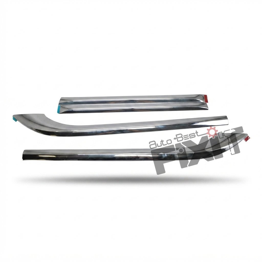 MGP CHROME BODY SIDE MOLDING-VITARA BREZZA 1ST GEN 2016-2020 Compatible with MARUTI VITARA BREZZA Vehicle_3