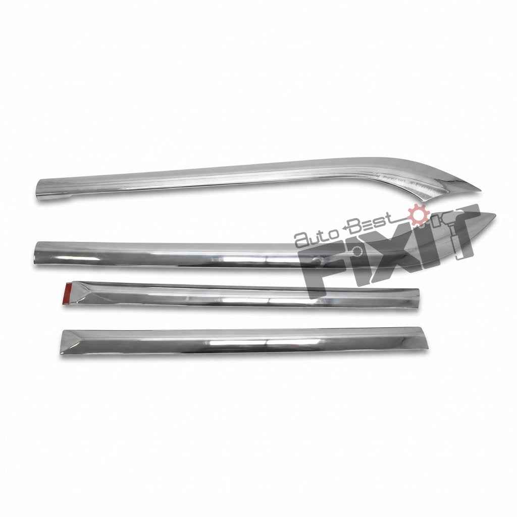 MGP CHROME BODY SIDE MOLDING-VITARA BREZZA 1ST GEN 2016-2020 Compatible with MARUTI VITARA BREZZA Vehicle