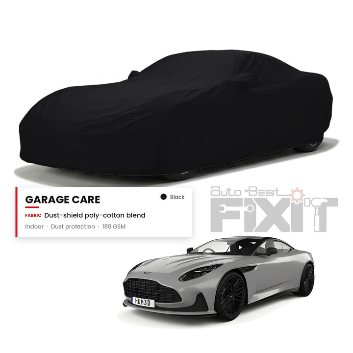 Aston Martin DB12 Car Body Cover Waterproof, Scratch Proof with Cotton Lining, Mirror & Antenna Pockets