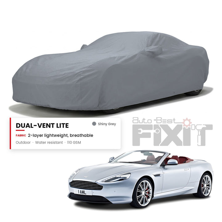 Aston Martin DB9 Car Body Cover Waterproof, Scratch Proof with Cotton Lining, Mirror & Antenna Pockets
