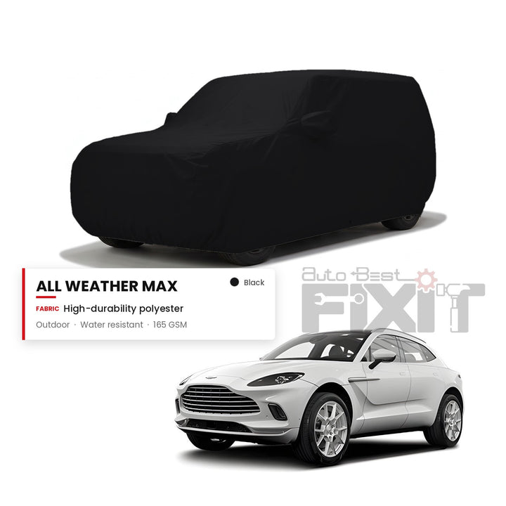 Aston Martin DBX Car Body Cover Waterproof, Scratch Proof with Cotton Lining, Mirror & Antenna Pockets