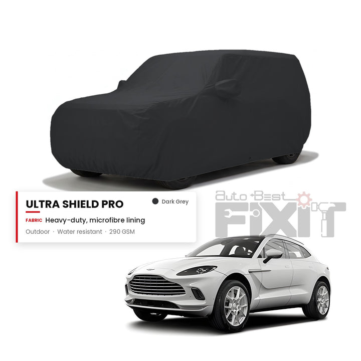 Aston Martin DBX Car Body Cover Waterproof, Scratch Proof with Cotton Lining, Mirror & Antenna Pockets