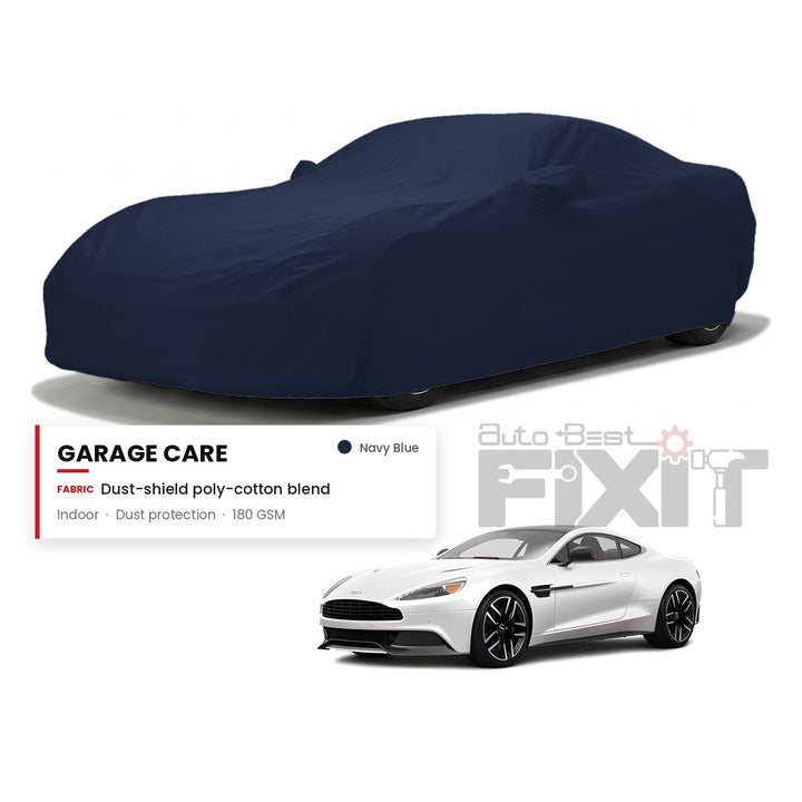Aston Martin Vanquish Car Body Cover Waterproof, Scratch Proof with Cotton Lining, Mirror & Antenna Pockets