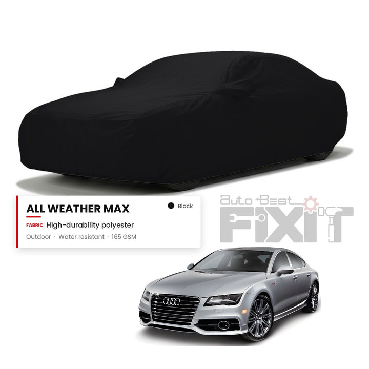 Audi A7 Car Body Cover Waterproof, Scratch Proof with Cotton Lining, Mirror & Antenna Pockets