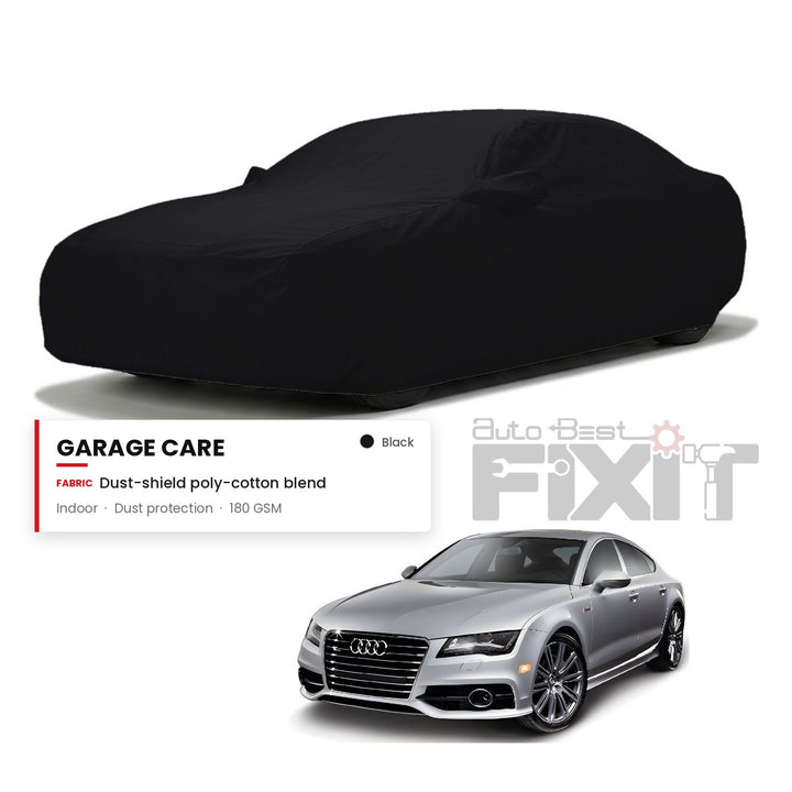 Audi A7 Car Body Cover Waterproof, Scratch Proof with Cotton Lining, Mirror & Antenna Pockets