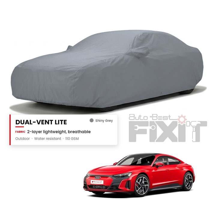 Audi e-tron GT Car Body Cover Waterproof, Scratch Proof with Cotton Lining, Mirror & Antenna Pockets