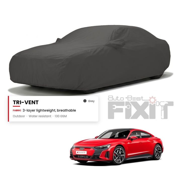 Audi e-tron GT Car Body Cover Waterproof, Scratch Proof with Cotton Lining, Mirror & Antenna Pockets