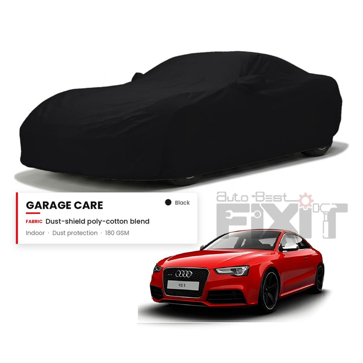 Audi RS5 Car Body Cover Waterproof, Scratch Proof with Cotton Lining, Mirror & Antenna Pockets