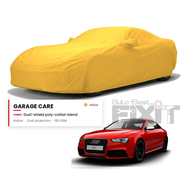 Audi RS5 Car Body Cover Waterproof, Scratch Proof with Cotton Lining, Mirror & Antenna Pockets