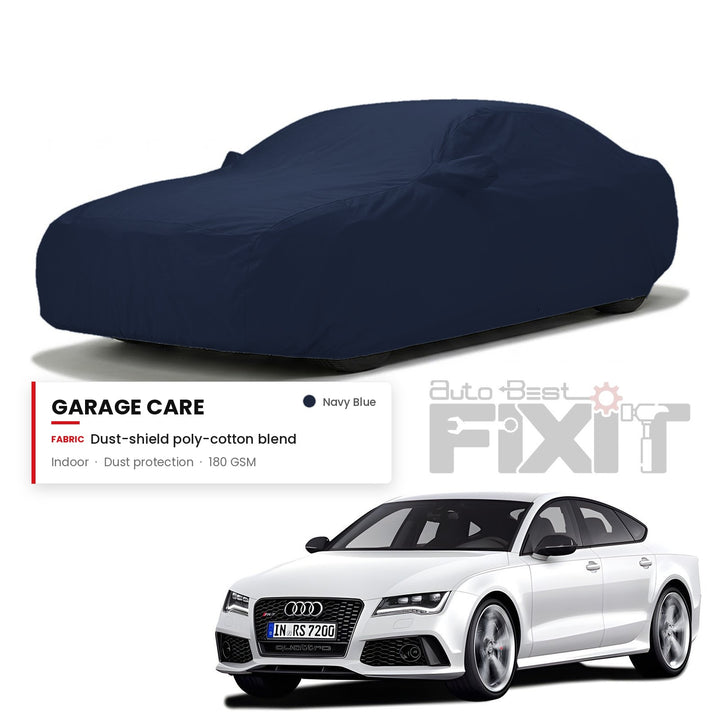 Audi RS7 Car Body Cover Waterproof, Scratch Proof with Cotton Lining, Mirror & Antenna Pockets