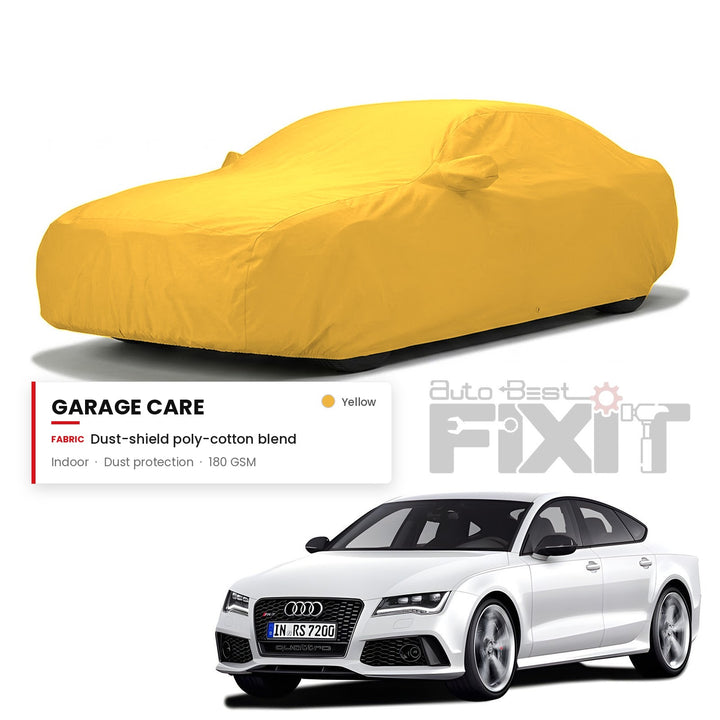 Audi RS7 Car Body Cover Waterproof, Scratch Proof with Cotton Lining, Mirror & Antenna Pockets